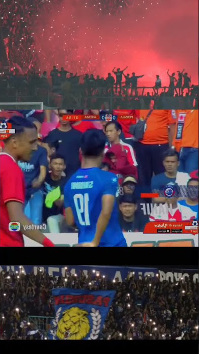 JAKARTA X MALANG 🐯🦁#arejak #jakmania #aremania