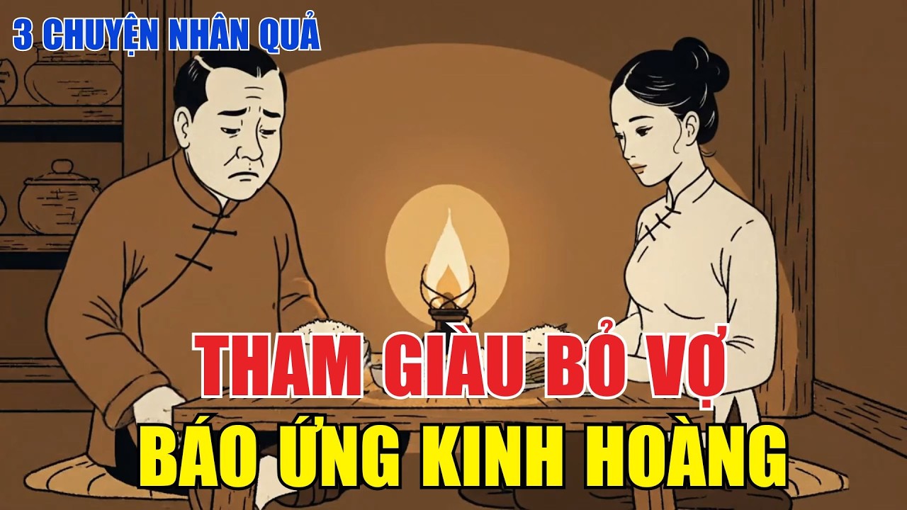 Chuyện Nhân Quả: Ngoại Tình Bỏ Vợ Hiền Để Theo Tiền, 5 Năm Sau Trả Giá Đắng