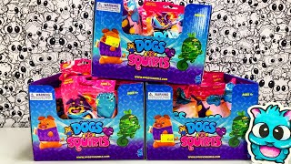 Opening 3 Cases of Dogs Vs Squirls Squirrels Cats Vs Pickles Blind Bags