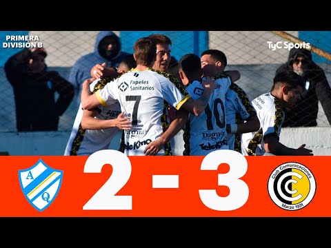 Argentino de Quilmes 2-3 Comunicaciones | Primera División B | Fecha 12 (Clausura)
