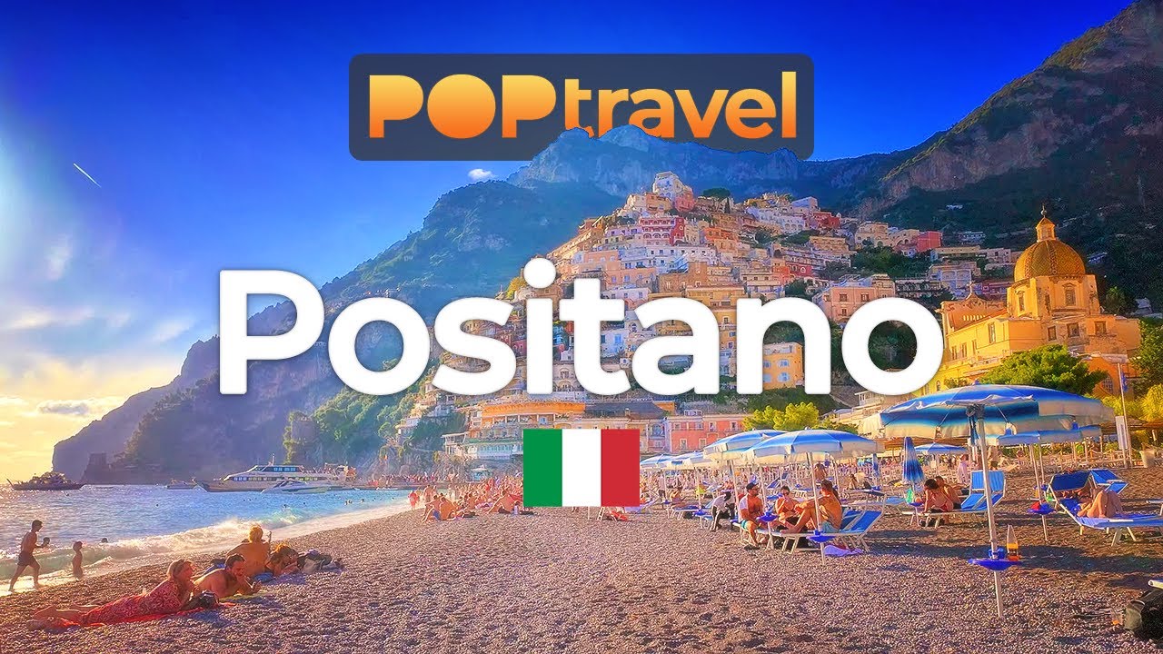 ПОЗИТАНО, Италия - Мечта на Амальфийском побережье - 4K HDR Пешеходная экскурсия
