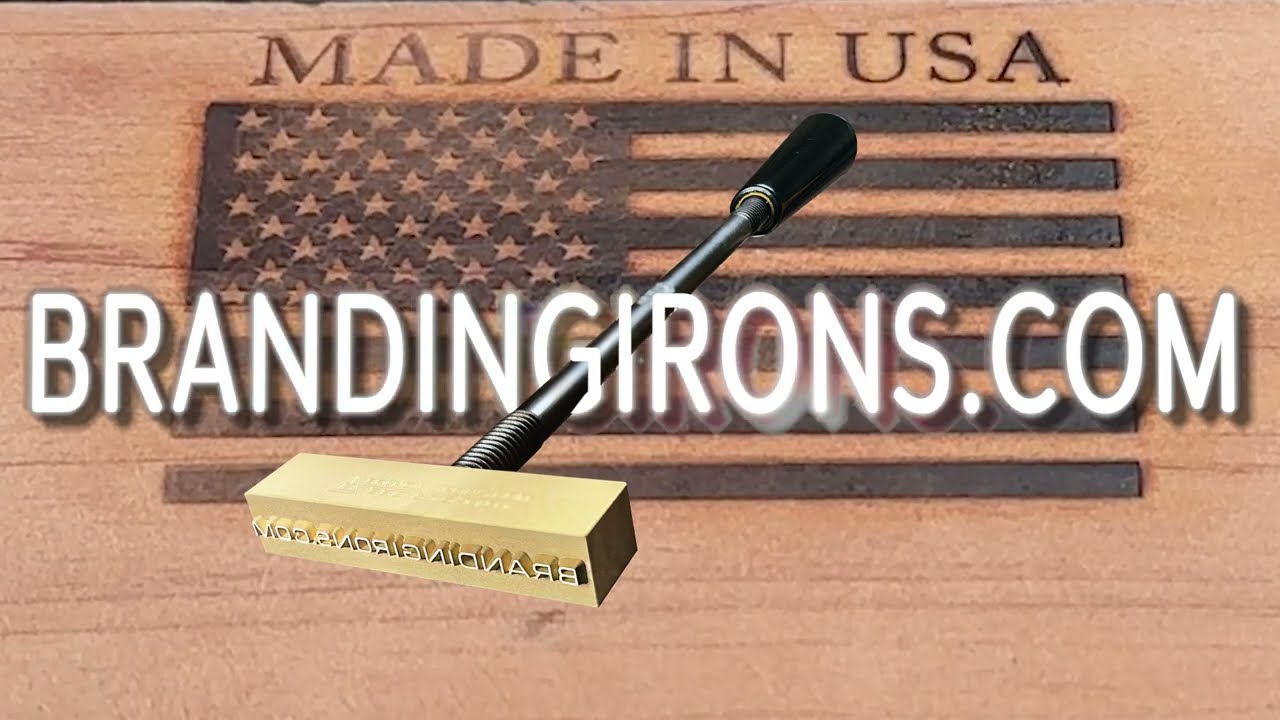 🔥Branding Irons Made In The USA 🔥