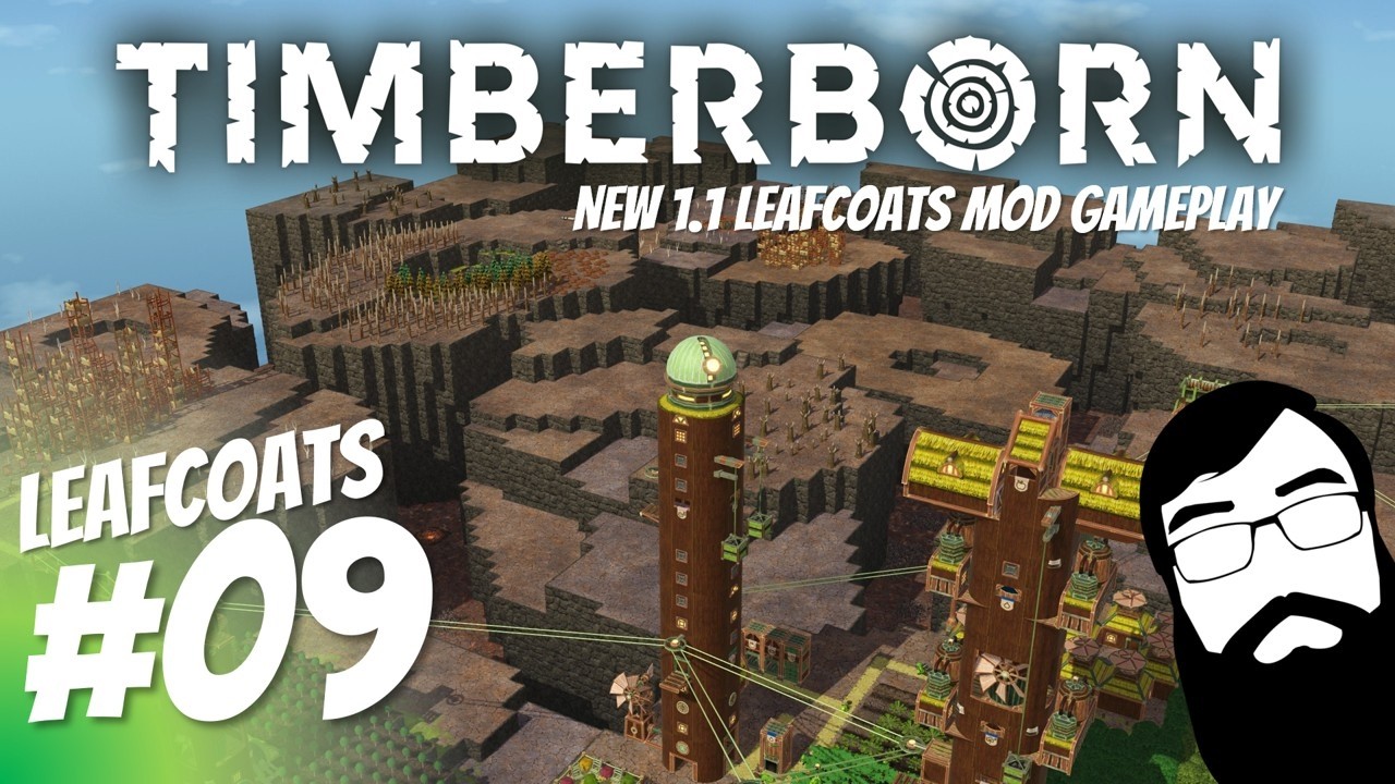 Let's build an Observa-tree! Timberborn Leafcoats 1.1 Episode 09