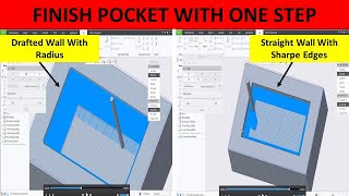 Creo Tutorial | Make Finishing Program Using Pocket Mill | Part 32 | Urdu/Hindi