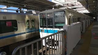 小田急8000系8563F+8063F快速急行藤沢行き 町田駅発車 2月28日撮影