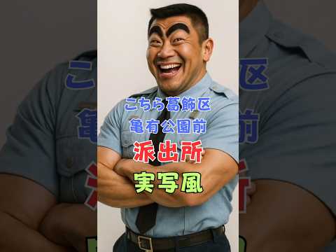 AI実写風にしてみた こちら葛飾区亀有公園前派出所 Ai こち亀 アニメ Anime 実写 Shorts Aiart