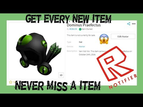 Roblox Catalog Notifier Ios