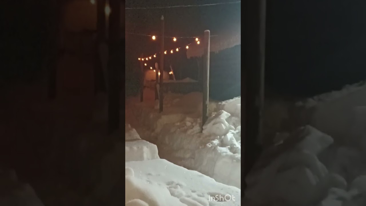 Зимние выходные на даче вдвоём. Тишина, красота и много снега. Музыка для души. 