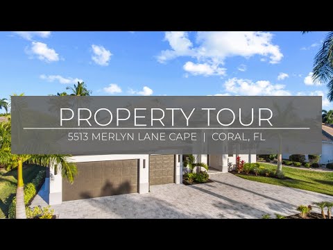 5513 Merlyn Lane, Cape Coral, FL home video tour