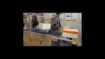 Foam box sealing machine,output 8-12 boxes per minute #boxfoldingmachine #packingmachine#factory