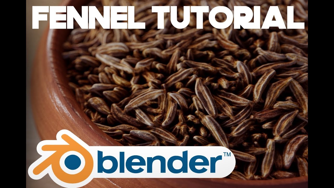 Blender Fennel Tutorial /Timelapse (easy) YouTube