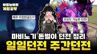 Must-Watch for Newbies! A Complete Guide to Mabinogi Daily and Weekly Dungeons!