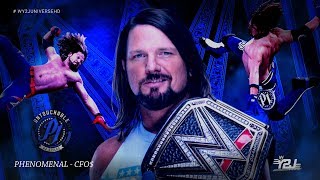 WWE AJ Styles 2016-2018 Theme Song - "Phenomenal" by CFO$ + DL #Congratulations