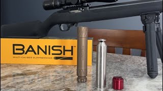 Silencer Central Banish 22 rimfire Suppressor