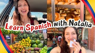 All you can find in a COLOMBIAN market!  Intermediate Spanish