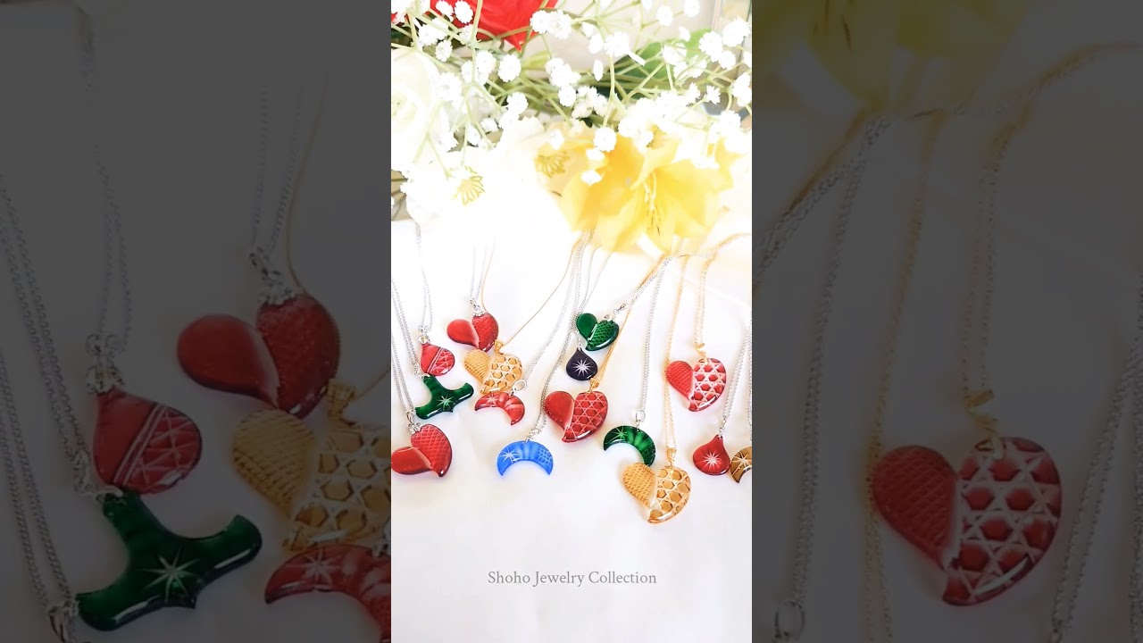 Shoho Jewelry┃Collection伝統×現代の薩摩切子光のアートガラス