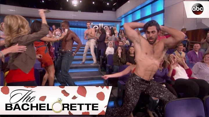 Ellen Degeneres Gets the Men To Dance Shirtless - ...