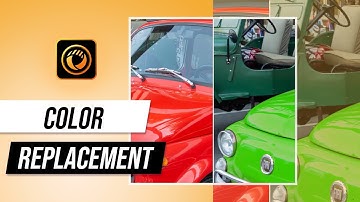 Color Replacement | PhotoDirector Photo Editor Tutorial