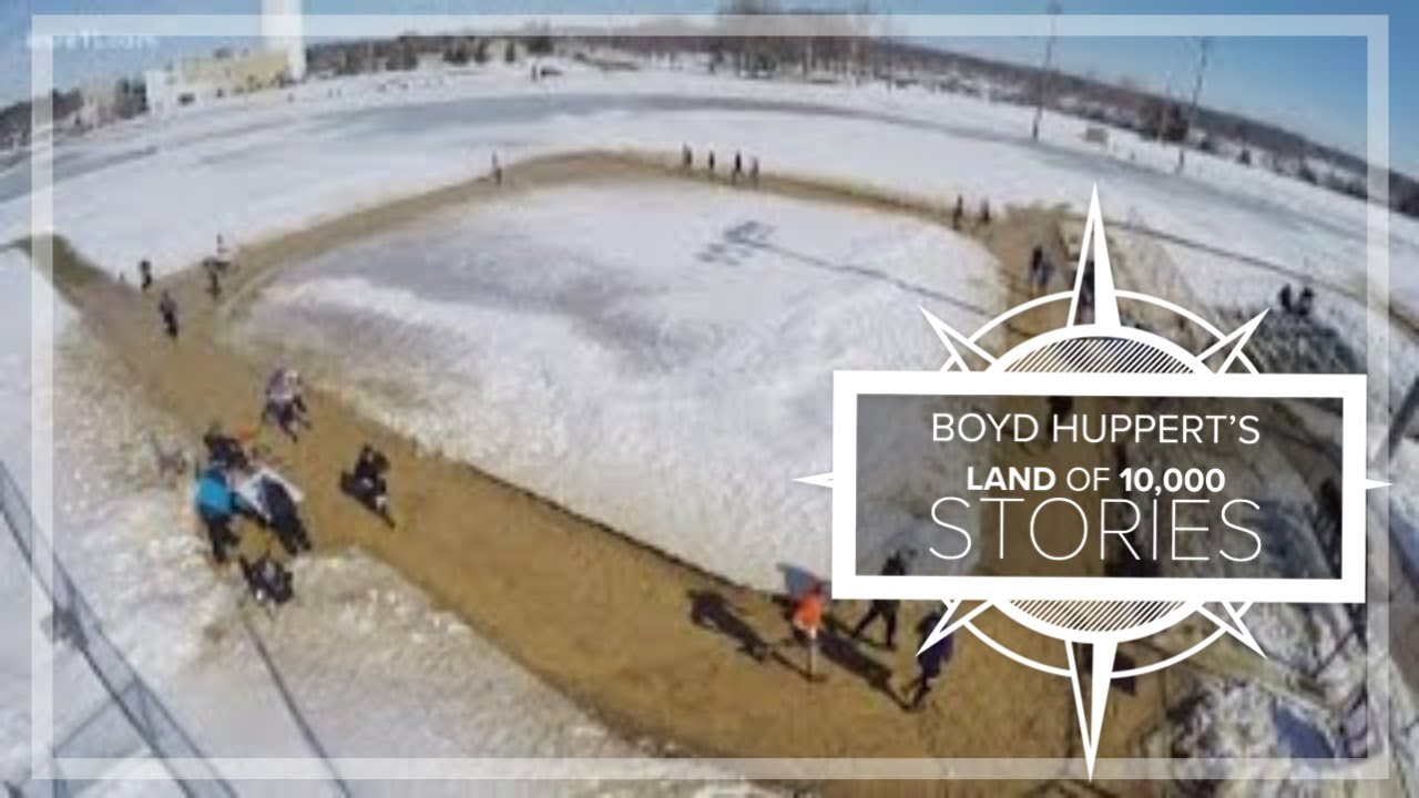 Land of 10,000 Stories:  Marathon on a baseball diamond has one rule - turn left