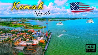 Kemah Boardwalk Drone - Kemah Texas, USA 🇺🇸