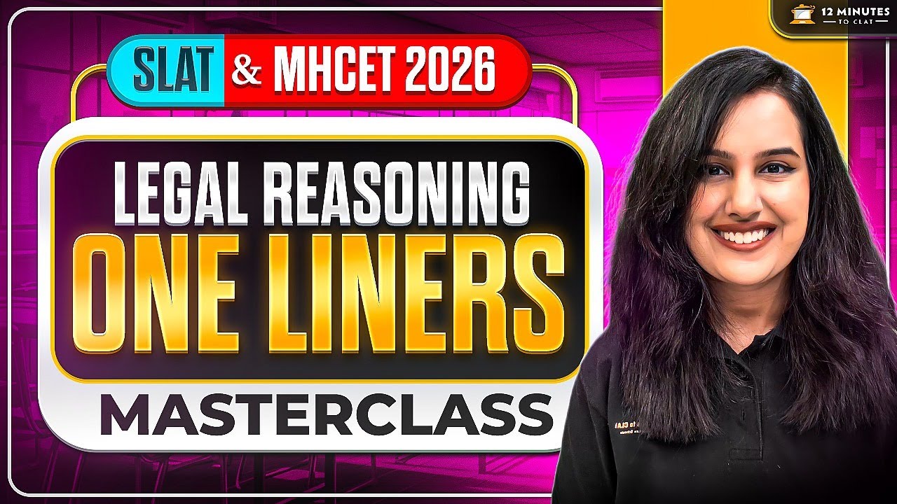 SLAT 2026 Legal Reasoning: Most Expected One-Liners (One-Liner MCQs)