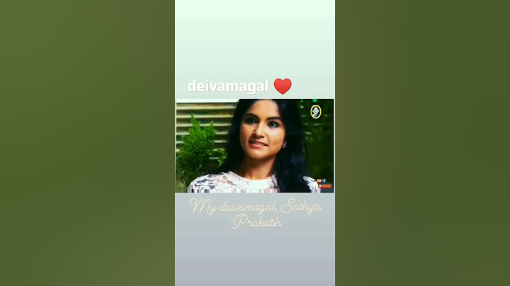 deivamagal ♥️