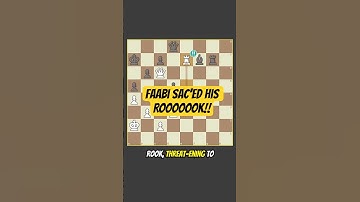 FABI finds a Rare Checkmate #agadmator #chess #puzzle