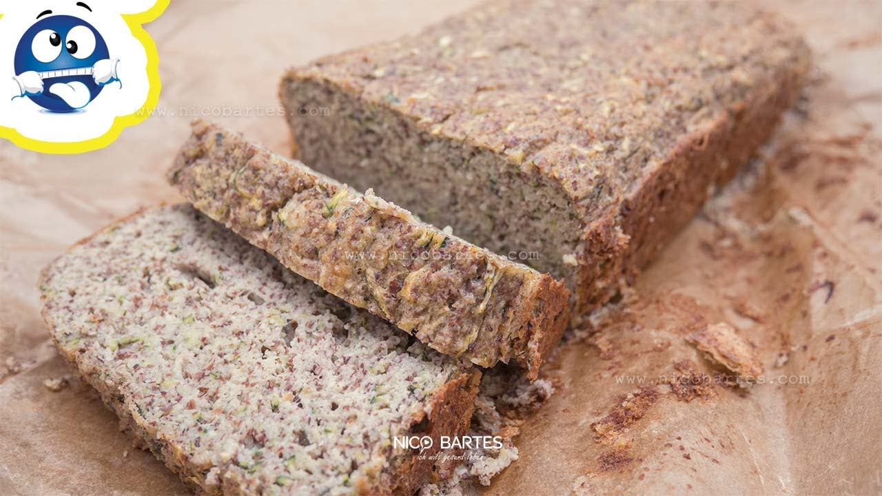 Einfaches Low Carb Zucchini Kuchen Rezept Ohne Mehl Youtube
