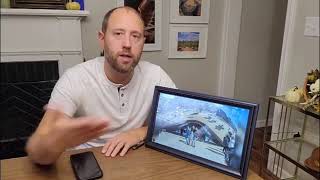 YENOCK wifi digital photo frame 15.6 inch FRAMEO screenshot 3
