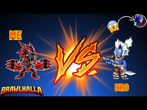 Brawlhalla Gameplay PC (2020)! 1v1 challenge to my brother!!