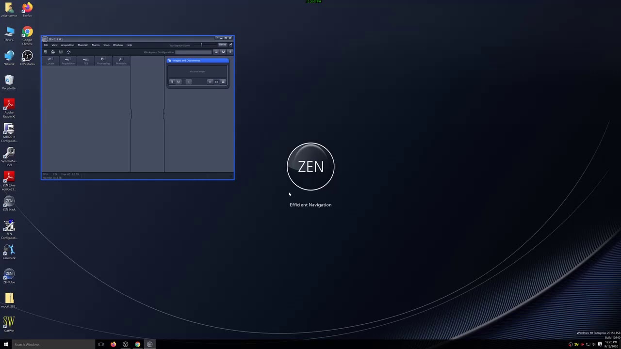 Zeiss LSM880 ZEN (black) Startup