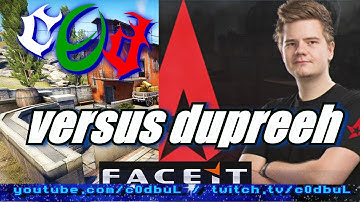 CS:GO FACEIT: c0d vs dupreeh (Astralis) - feat. Belov & actavis