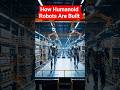How Humanoid Robots Are Built 😱 ? Inside the Robot factory #robotics #shorts #megaengineering