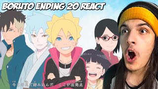 BORUTO ENDING 20 | IT'S SO BEAUTIFUL! - React