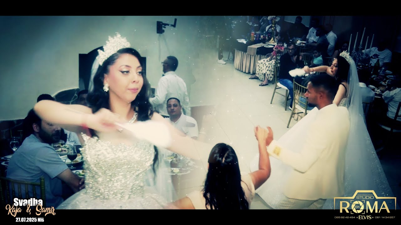 SVADBA KAJA & SAMIR PART2 27.07.2025 NIS STUDIO ROMA ELVIS 6K LESKOVAC