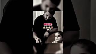 Dads Genius Trick To Feed His Daughter