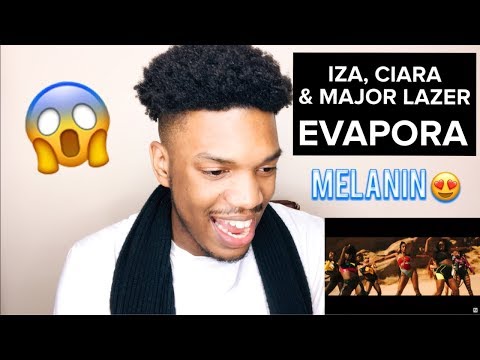 Iza, Ciara And Major Lazer - Evapora Reaction