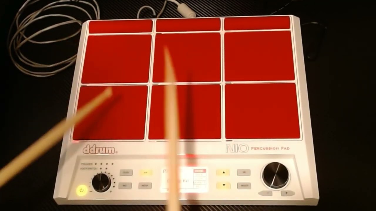 DDrum NIO, first time playing it! I think it's needs more cow bell!