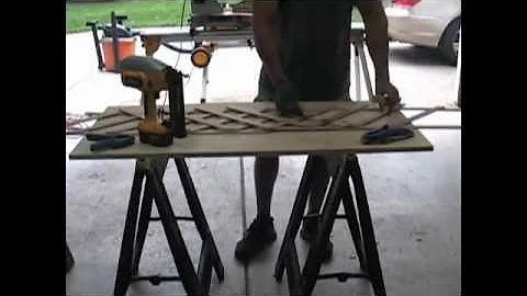 How to build your own custom lattice / Jon's DIY