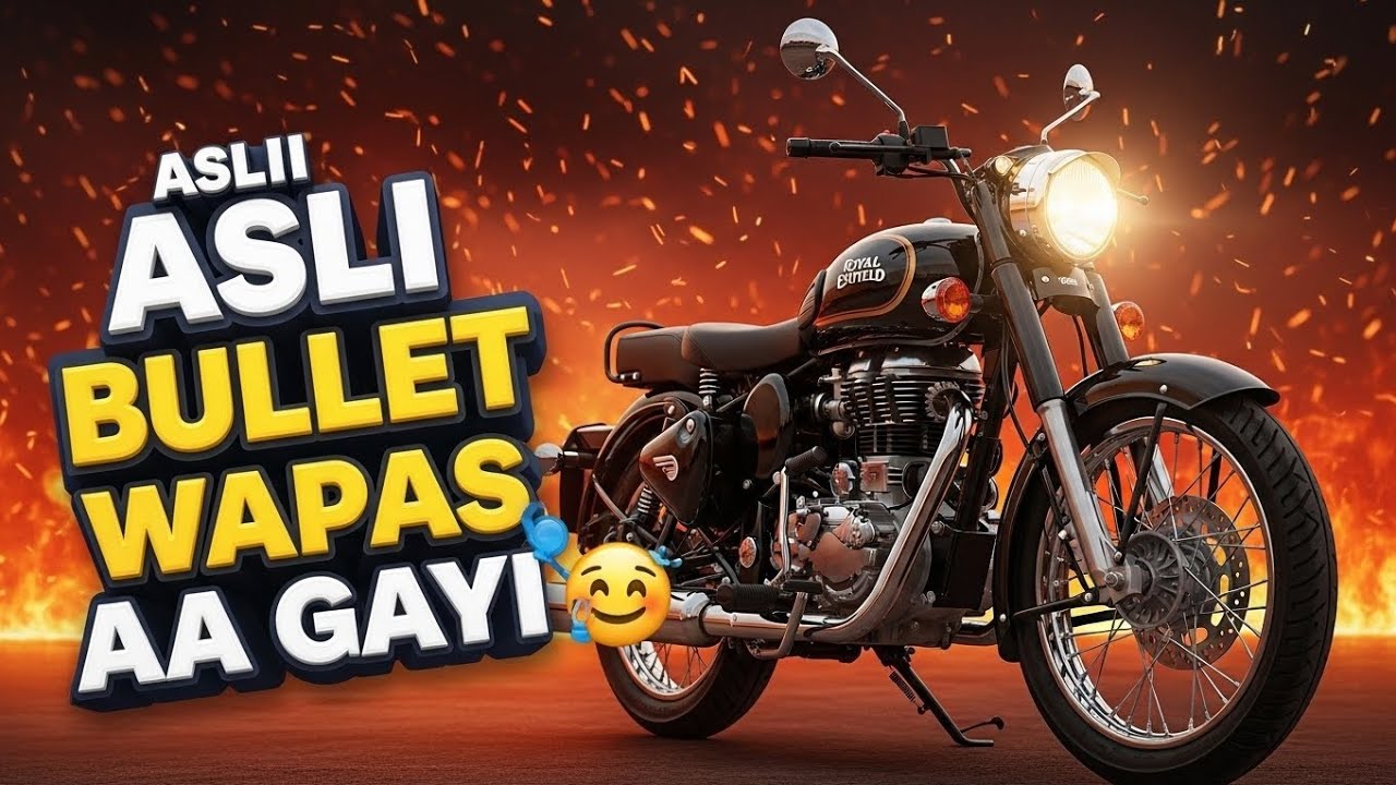 2026 Royal Enfield Bullet 350 Finally Revealed 😱 | New Look, Sound & Power Will Shock You!
