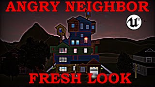 ANGRY NEIGHBOR,НО В UNREAL ENGINE 4! ANGRY NEIGHBOR FRESH LOOK | Разработка