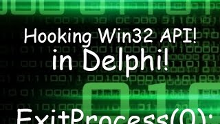 Delphi Programming Hooking a Win32 API~! [Delphi Detours Library] Net Worth