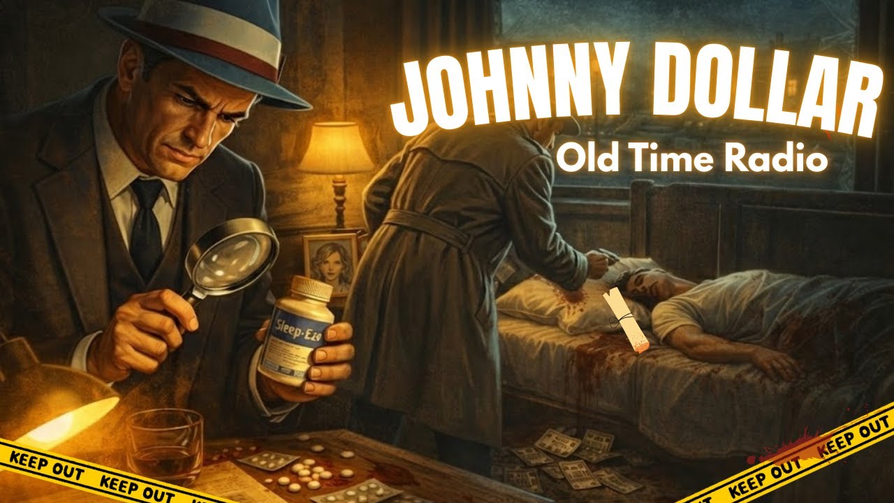 Yours Truly, Johnny Dollar 👉The Double Identity Matter: Four Murders & A Missing Heir|Old Time Radio