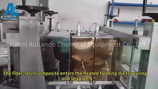 How FRP Pultrusion Works | Automatic Fiberglass Reinforced Profile Production System