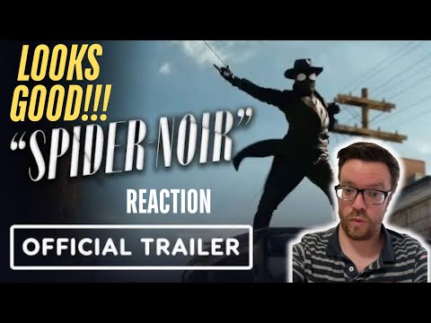 Looks Good!!! Spider-Noir Final Trailer Reaction