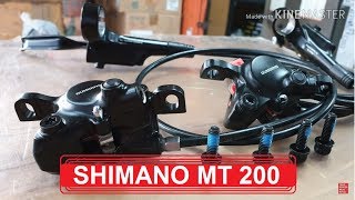 BRAKE SET SHIMANO MT200 TERBARU