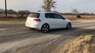 MK7 GTI DSG Open Downpipe Exhaust (STRAIGHT PIPE)