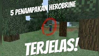 5 PENAMPAKAN HEROBRINE TERSERAM