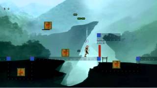 Multimedia fusion 2.5 Plateformer 2D test climbing