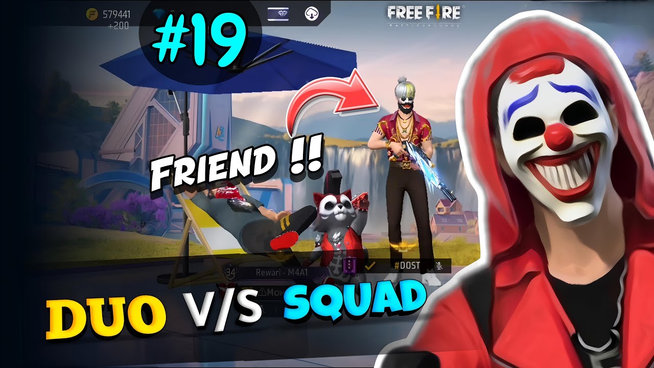 AFTER A MONTH FIRST GAME WITH MY FRIEND | FREE FIRE [#20] - YouTube